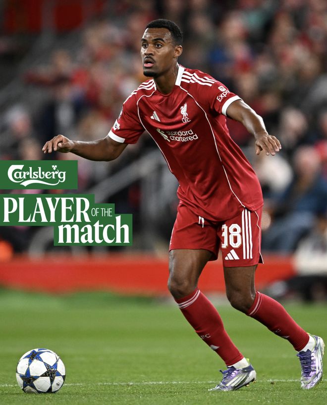 利物浦官方：赫拉芬贝赫当选队内对阵马竞比赛全场最佳