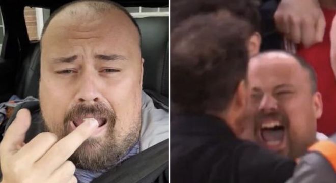 和西蒙尼吵架的球迷：我竖了中指并对他喊了滚，但没种族歧视
