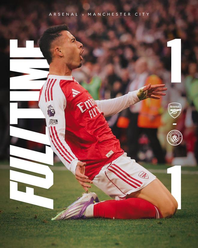 阿森纳近6次对阵曼城2胜4平，保持不败