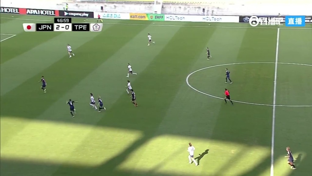 高桥花轻巧挑射破门，日本女足3-0领先中国台北女足
