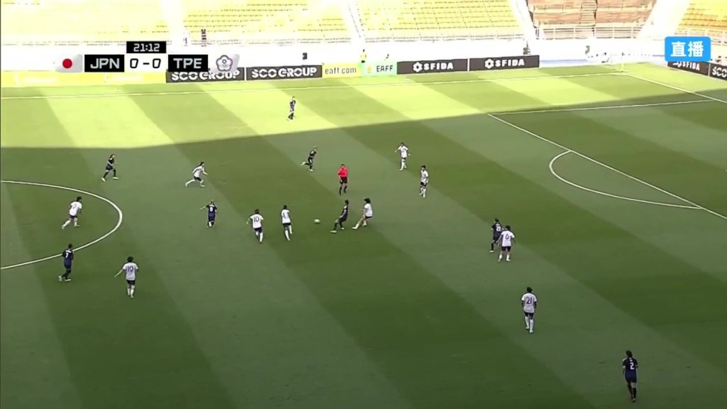 日本精彩团队配合破门，日本女足1-0领先中国台北女足