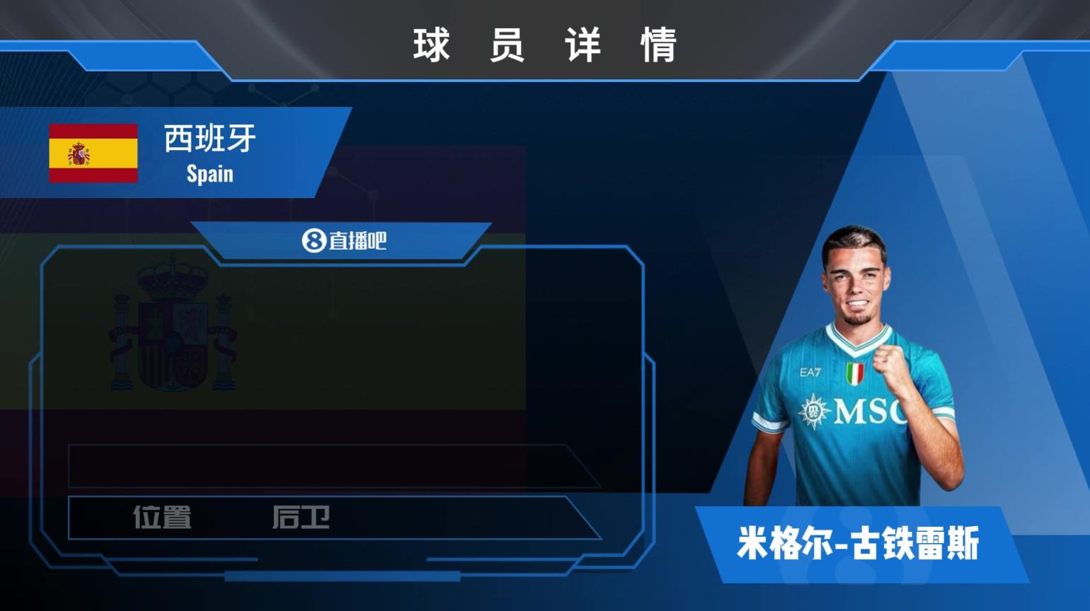 补强边路！HWG！那不勒斯签下赫罗纳边后卫古铁雷斯！看集锦吧