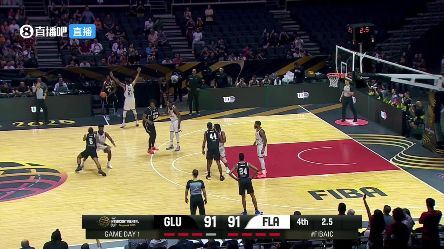 灯亮球进！FIBA洲际杯:沙克福德绝杀，助NBA-G联盟队险胜弗拉门戈