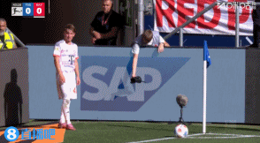 凯恩3场5球！卡尔首次先发角球助攻，拜仁1-0领先霍芬海姆