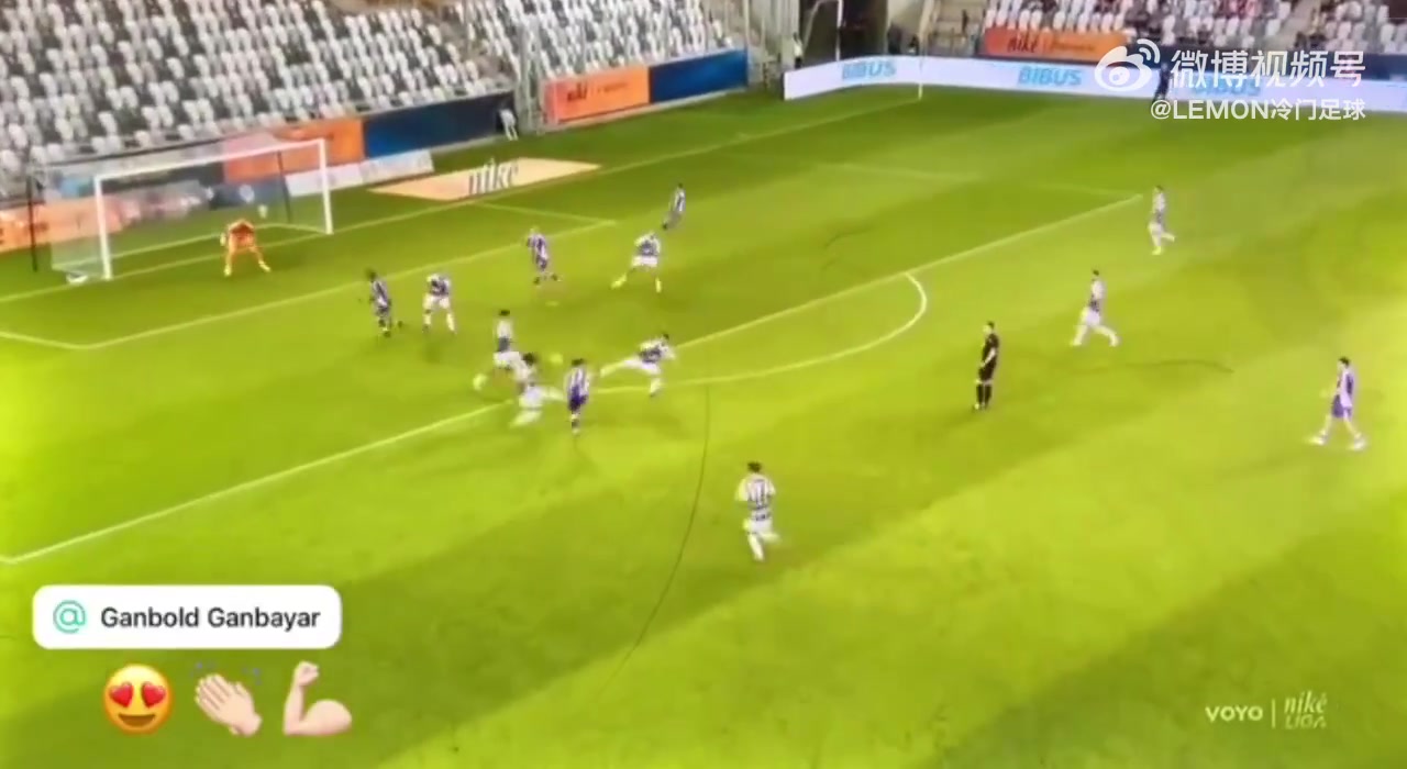 效力斯洛伐克联赛!25岁蒙古第一球星精彩内切,打入罗本式进球 效力斯洛伐克联赛!25岁蒙古第一球星精彩内切,打入罗本式进球